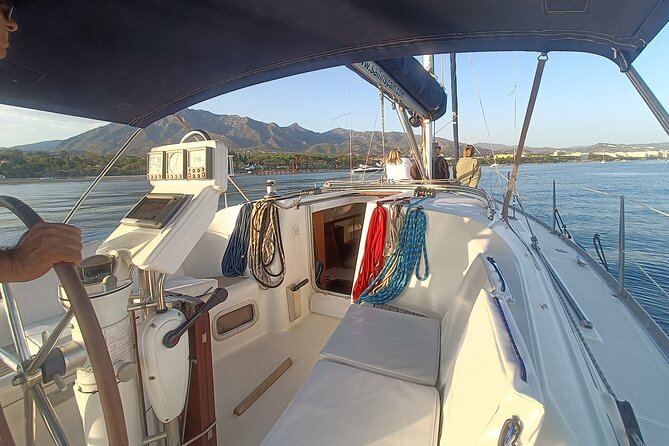 2 day sailing to Sotogrande from Marbella - The personal touch and taking the wheel