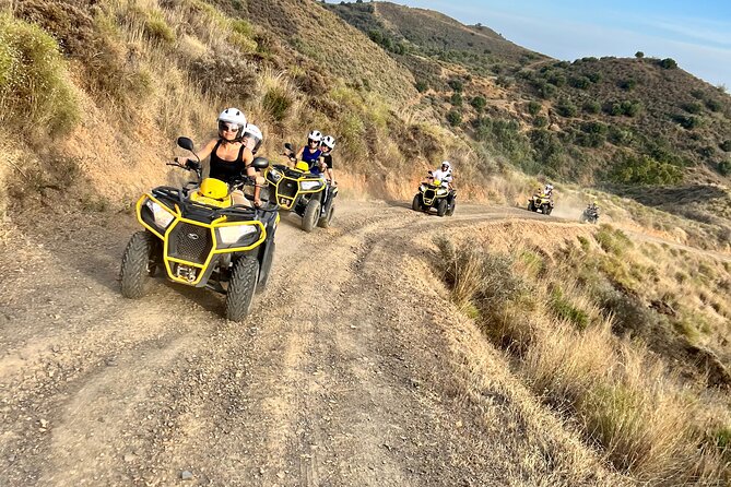 2 hours guided Quad tour in Mijas, Malaga. - Riverbeds, mud, and the weather factor