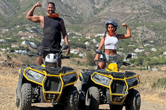 2 hours guided Quad tour in Mijas, Malaga. - A small group and an English-speaking guide