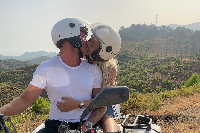 2 hours Quad Tour in Marbella - 1 quad for 1/2 persons 170€ - From Marbella streets to the Ojén hills