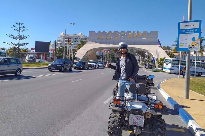 2 hours Quad Tour in Marbella - 1 quad for 1/2 persons 170€ - The best reasons to choose this Marbella quad tour