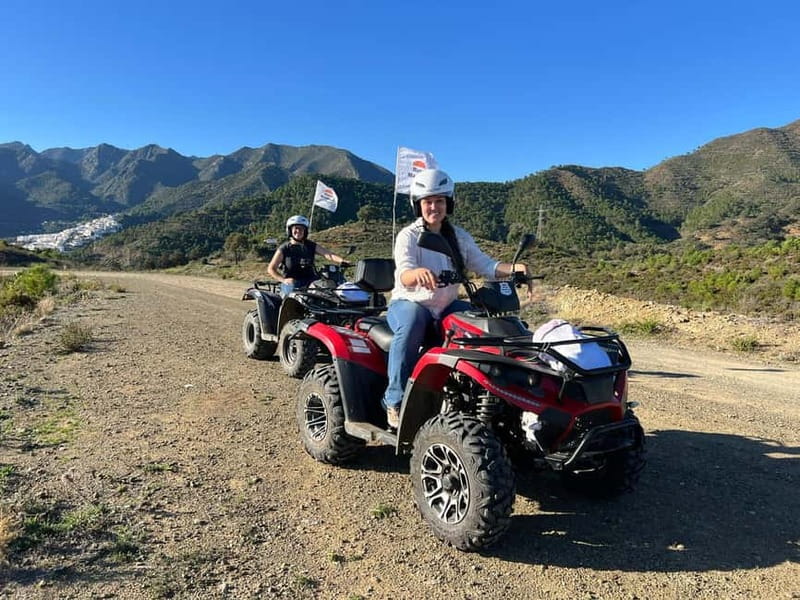 2 hours Quad Tour Marbella - 170€ per Quad up to 2 people - Key points at a glance