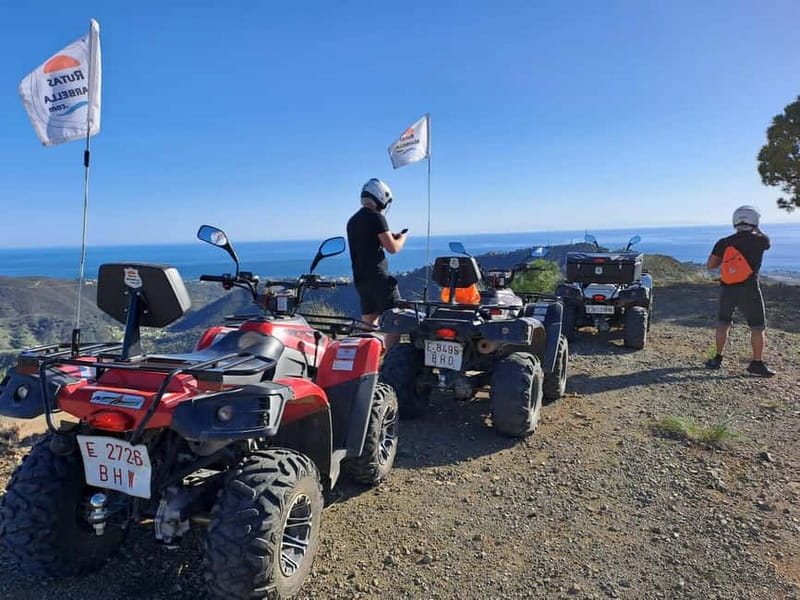 2 hours Quad Tour Marbella - 170€ per Quad up to 2 people - The guide makes the difference