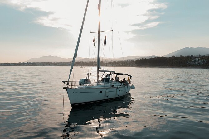 3 Hour Private Sailing Charter in Marbella - Swimming from the boat and using the included gear