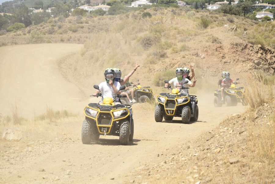 3 hours quad Mijas Tour (Price for quad 1-2 pax) - Climbing into the Sierra de Mijas