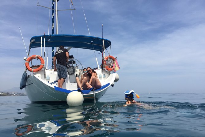 4 Hours Sailing Trip on the Mediterranean from Estepona - Playa del Cristo from the Water