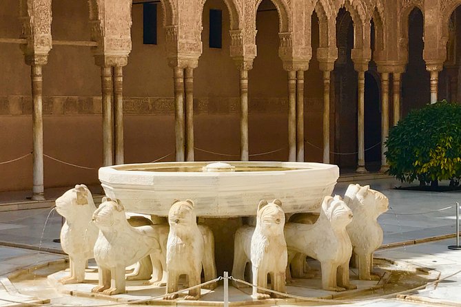 Alhambra Private Tour from Marbella: with Transport and skip-the-line tickets - The Muslim palace complex at the center