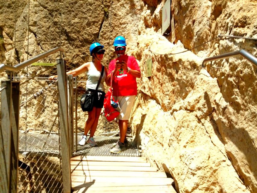 Ardales: Caminito del Rey Private Walking Tour - The bridge and Gaitanes Canyon finale