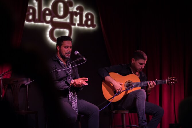 Authentic flamenco show. Alegria and gastronomy Malaga - The dancers, singers, and guitarist