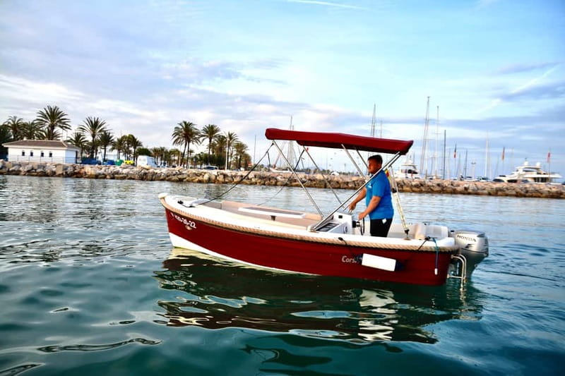 Benalmadena: Boat Rental with No License Required - Weather Can Change the Plan