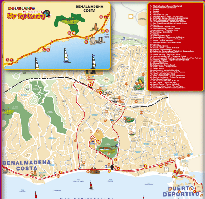 Benalmadena: City Sightseeing Hop-On Hop-Off Bus Tour - Key points before you board
