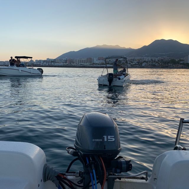 Benalmádena: Costa del Sol License-Free Boat Rental - Key points before you book