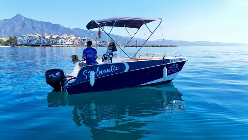 Benalmádena: license-Free Rent Boat for Dolphin Watching - My practical verdict on the Benalmádena boat rental
