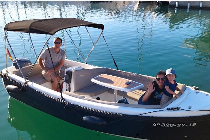 Boat Rental Without License in Benalmádena - A private boat day from Benalmádena Marina