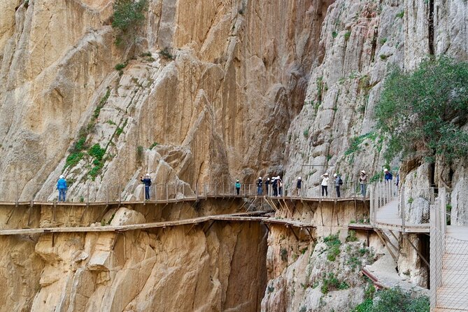 Caminito del Rey Day Trip from Costa del Sol - The chocolate staircase and the King’s Bridge