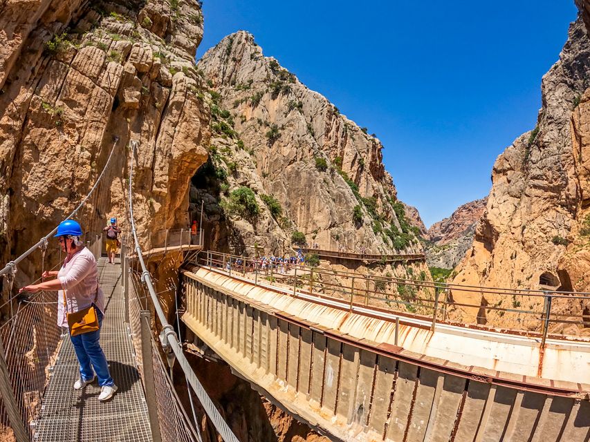 Caminito del Rey: Entry Ticket - The Guadalhorce River from above