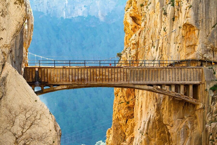 Caminito del Rey: Entry Ticket - Reaching the northern entrance near Ardales