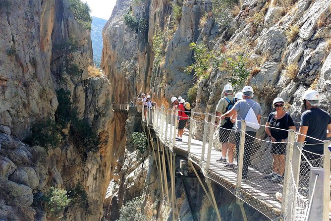 Caminito del Rey Group Tour directly from Malaga - The gorge, bridge, and high views