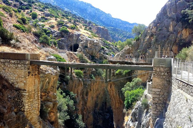 Caminito del Rey Group Walking Tour - The Ribera bridge and hanging bridge
