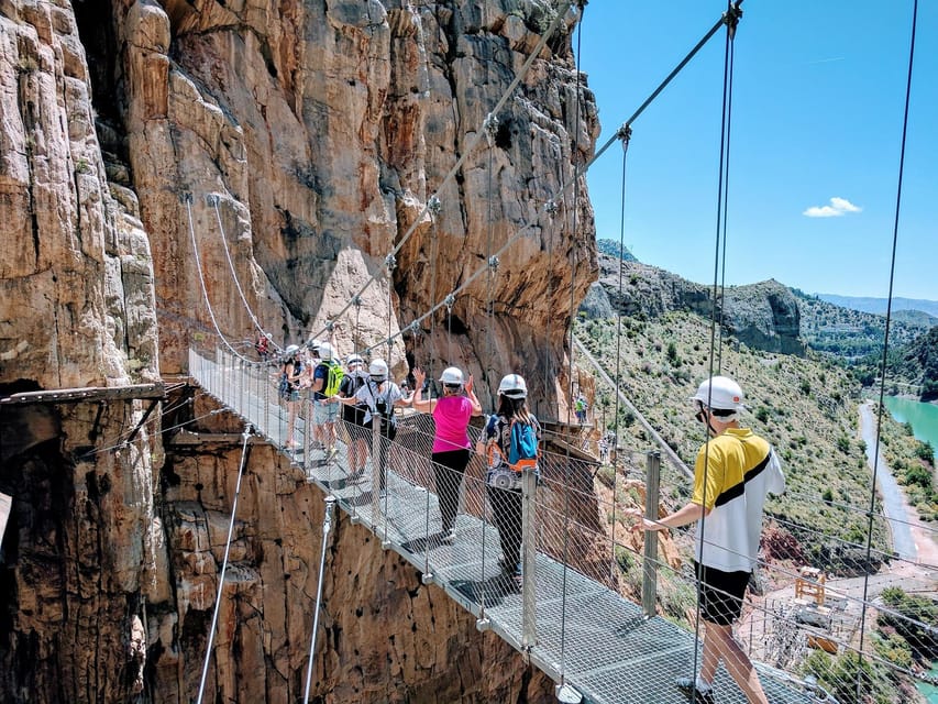Caminito del Rey: Guided Hiking Tour with Entrance Tickets - The finish: extra walking, buses, and a well-earned snack