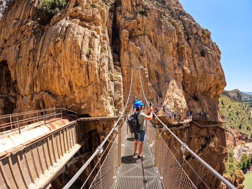 Caminito del Rey: Guided Tour and Entry Ticket - Railway ruins and hydroelectric history along the gorge