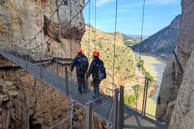 Caminito del Rey Small Group Tour from Malaga with Picnic - Stairs, railings, and the reality of the heights
