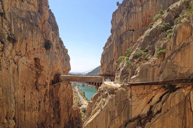 Caminito del Rey Small Group Tour from Malaga with Picnic - 9:20 a.m. on the gorge walkway