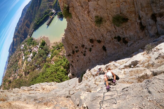 Caminito del Rey - Via Ferrata & Zip Line Adventure - Steel rungs turn the gorge into an adventure route