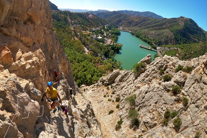 Caminito del Rey - Via Ferrata & Zip Line Adventure - A local picnic after roughly three hours