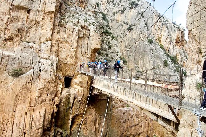 Caminito del Rey with Pickup from Malaga City - The approach to the trail entrance