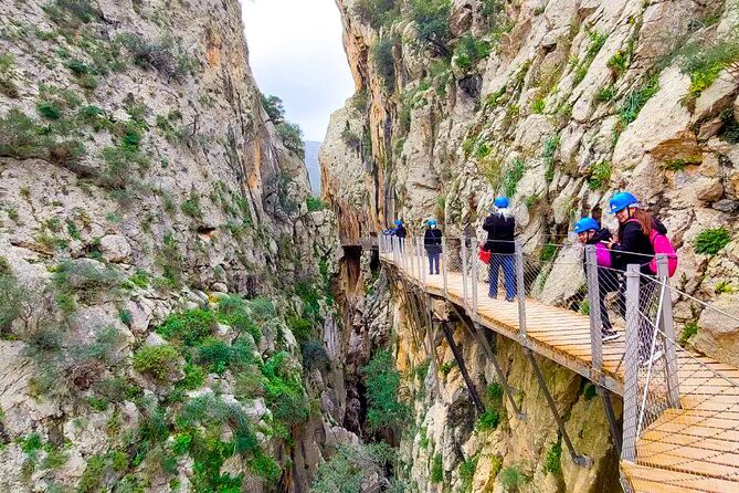 Caminito del Rey with Pickup from Malaga City - The three sections of the gorge