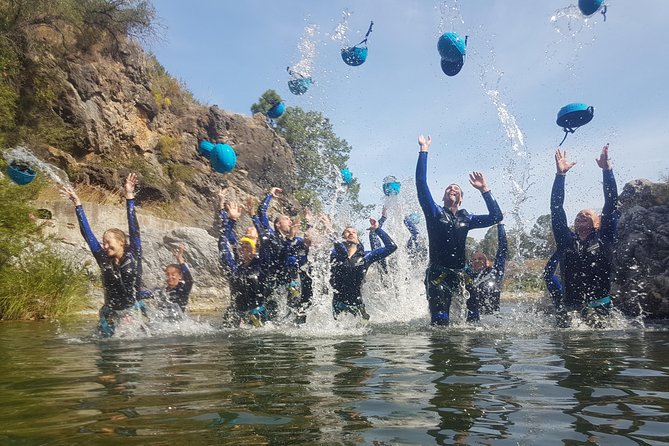 Canyoning Gorge Descent, river walk in Benahavis. - How demanding is three hours of canyoning?