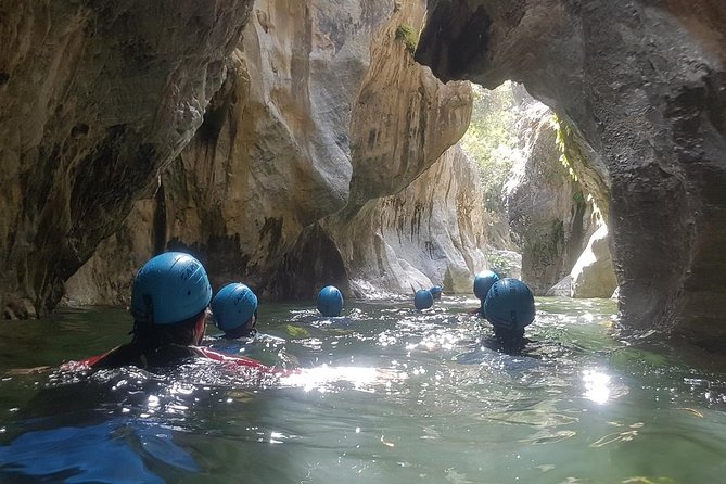 Canyoning Gorge Descent, river walk in Benahavis. - Safety without taking the fun away