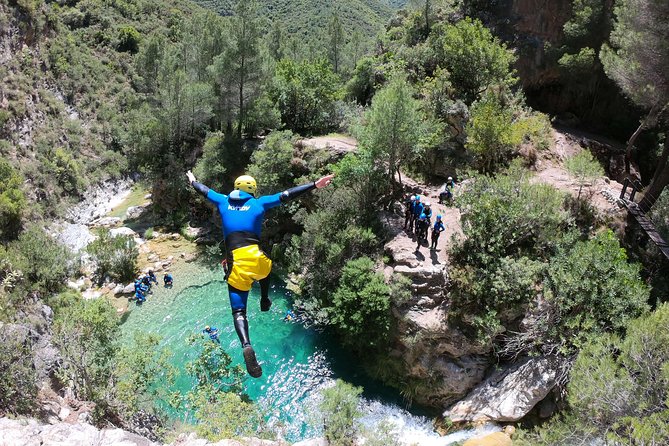 Canyoning Rio Verde from Nerja - Equipment, clothing and what to carry