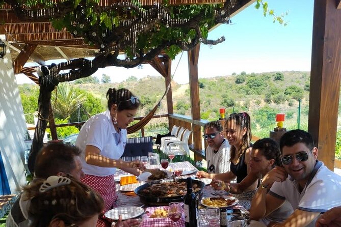 Chefcooking Paella from our Andalusian Grandmother at a Family Farm - What happens during the four-hour visit