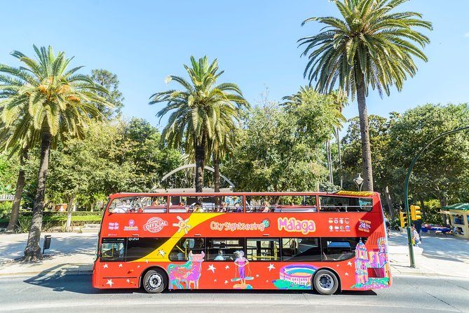 City Sightseeing Malaga Hop-On Hop-Off Bus Tour - Stops 3 to 7: the port, park, and Pompidou