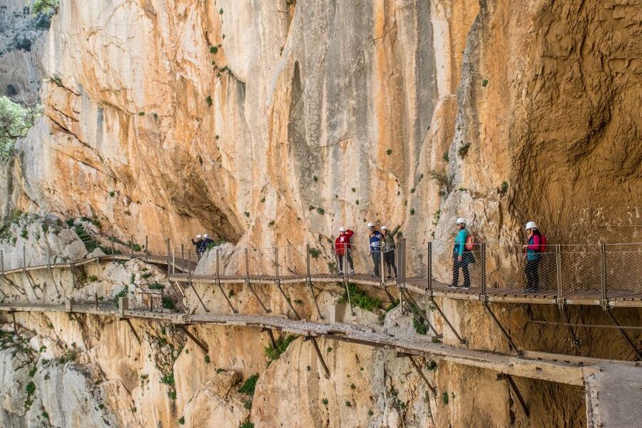 Costa del Sol: Caminito del Rey Guided Trip - Footbridges above the Desfiladero de los Gaitanes