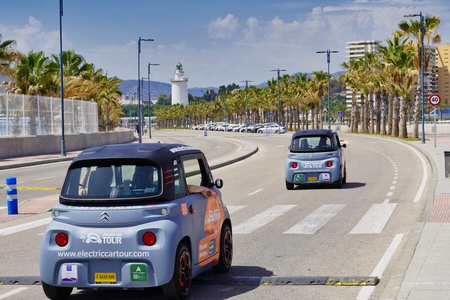 Cruise Terminal Pickup: Málaga in 2 Hours by Electric Car - How much value do you get for $94?