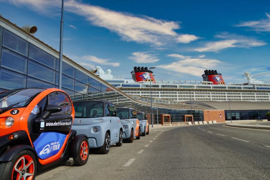 Cruise Terminal Pickup: Málaga in 2 Hours by Electric Car - The 15-minute view from Gibralfaro