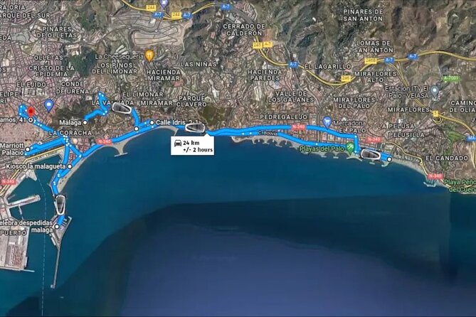 Discover the Treasure Cave: Unique Electric Car Tour in Málaga - Returning through Málaga’s historic center