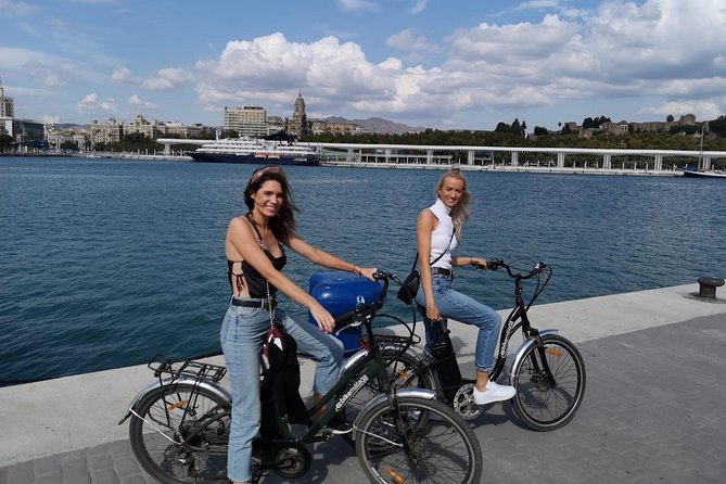 E-bike Tour and Rental in Malaga - The port and modern Malaga