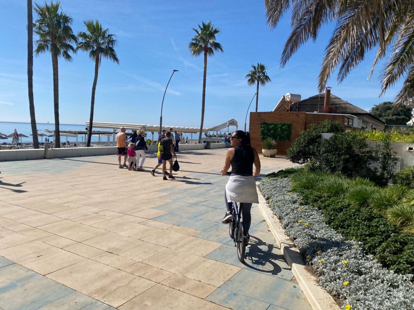 Estepona Bike Tour - Riding the new promenade beside the Mediterranean