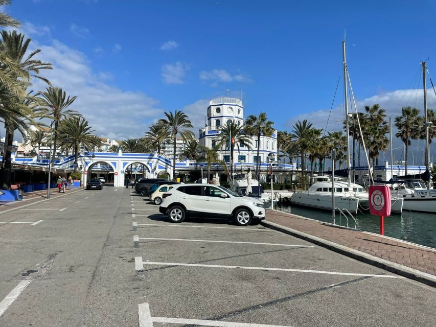 Estepona Bike Tour - Turning into the whitewashed old town