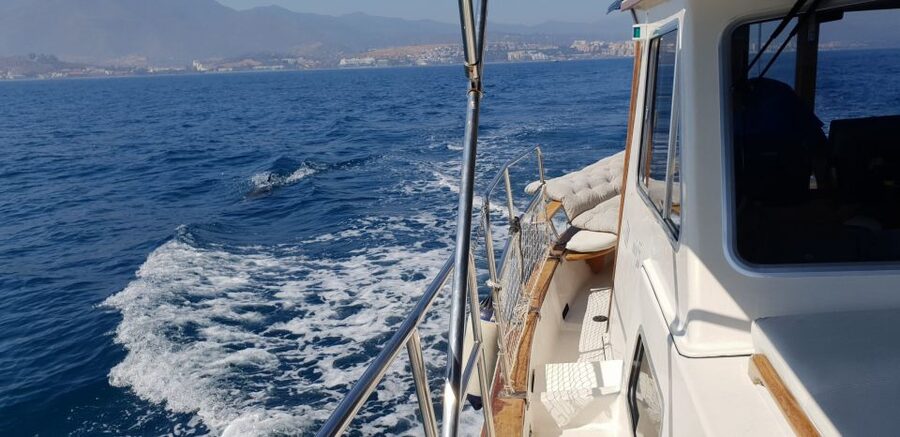 Estepona: Sunset boat trip & Cava & Tapa - What the private price means