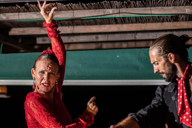 Flamenco evening and barbecue by the sea at the Blue Dolphin Beach Club - The flamenco performance after dinner