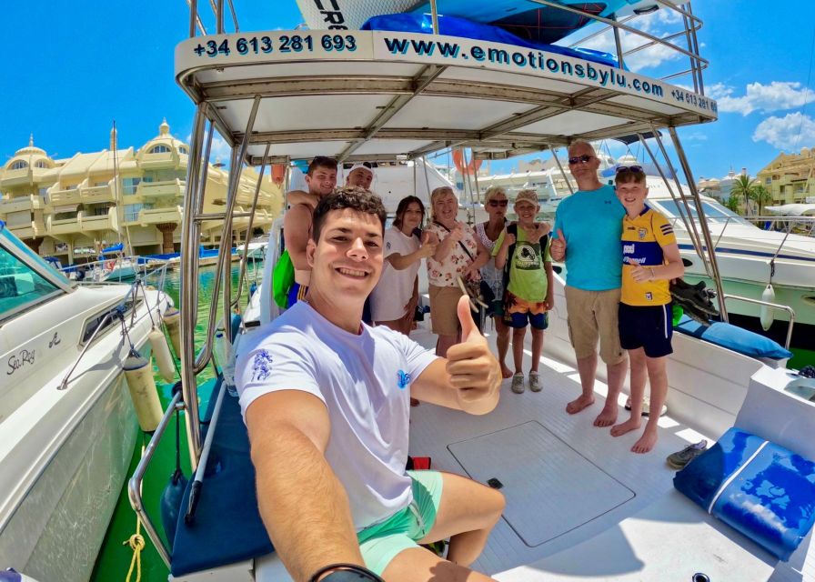 From Benalmádena & Torremolinos: Dolphin Watch Boat Trip - The Optional 15-Minute Sea Swim