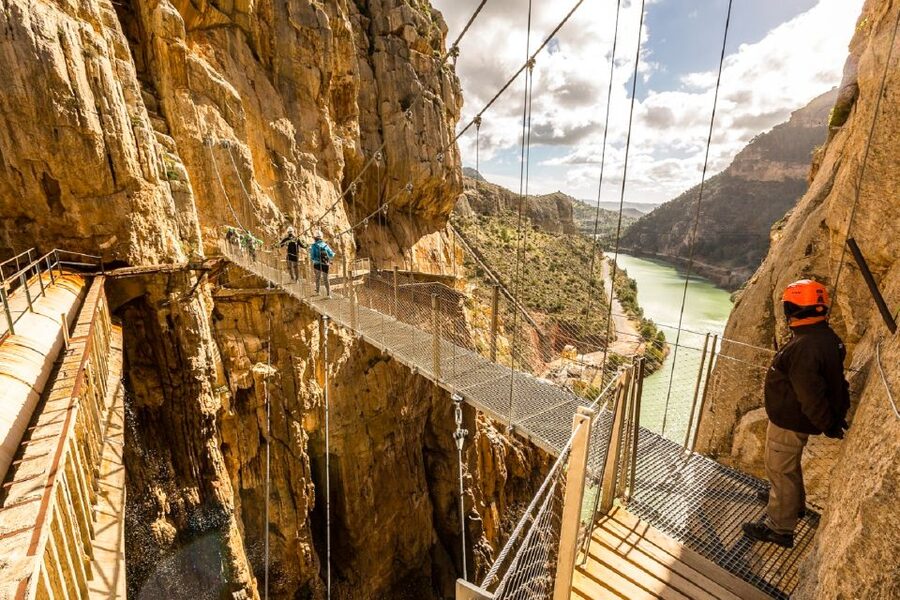 From Costa del Sol & Malaga: Caminito del Rey Guided Tour - Conde de Guadalhorce Dam and the water supply