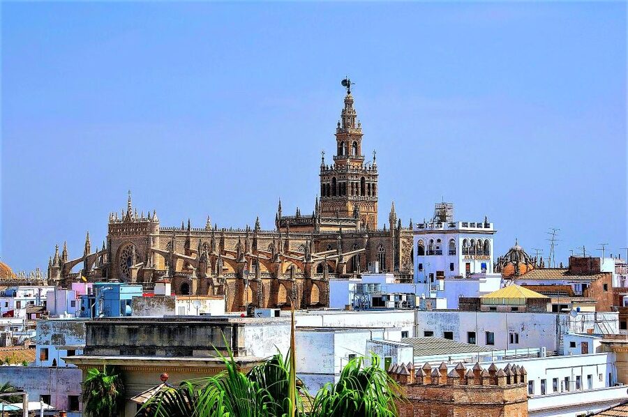 From Costa del Sol: Seville and Royal Alcázar Palace - Seville Cathedral and the Giralda