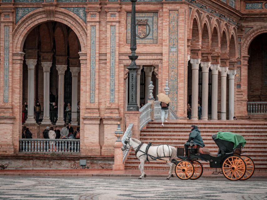 From Costa del Sol: Seville Day Trip - María Luisa Park and Plaza España