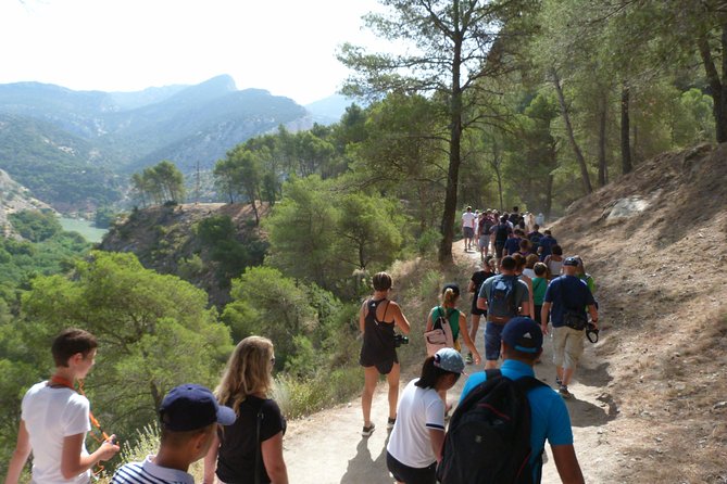 From El Chorro: Caminito del Rey - The shuttle ride to the trailhead